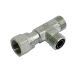 SWIVEL NUT RUN TEE, MALE/FEMALE, FOR HYDRAULIC FITTING KIT